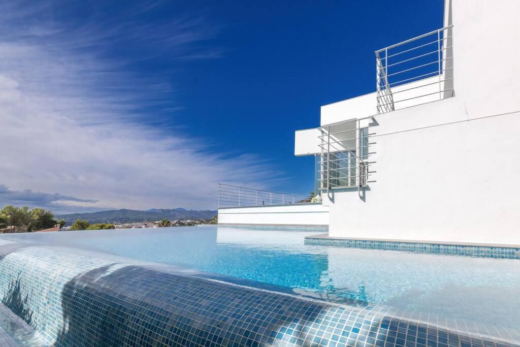 Peaceful Oasis In Javea Villa With Sea Views And Pool Exterior foto