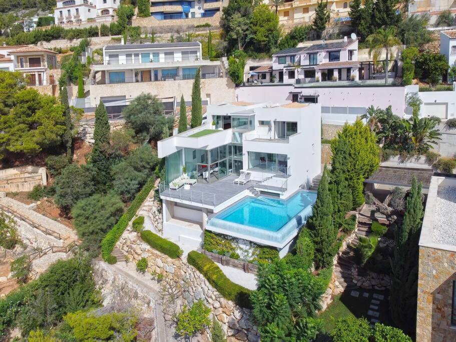 Peaceful Oasis In Javea Villa With Sea Views And Pool Exterior foto